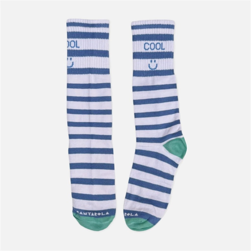Meia Cantarola Cool Azul