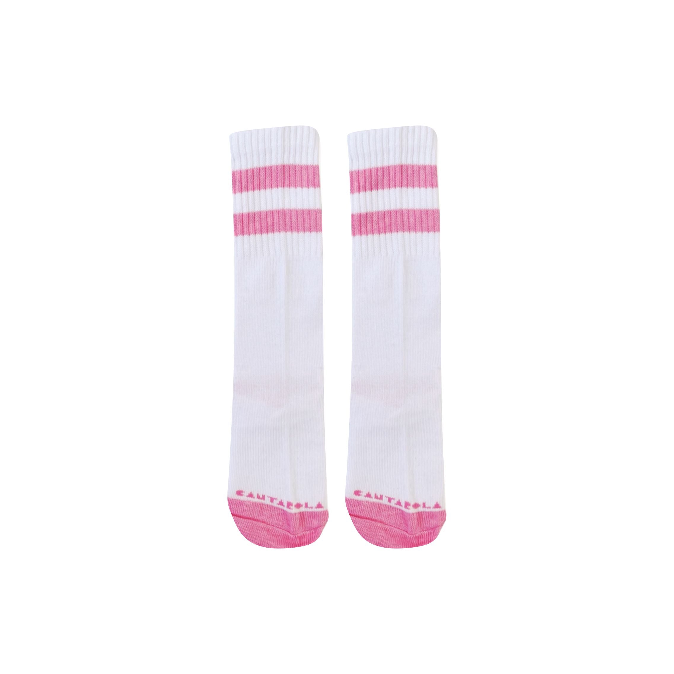 Meia Cantarola Sk8 Rosa
