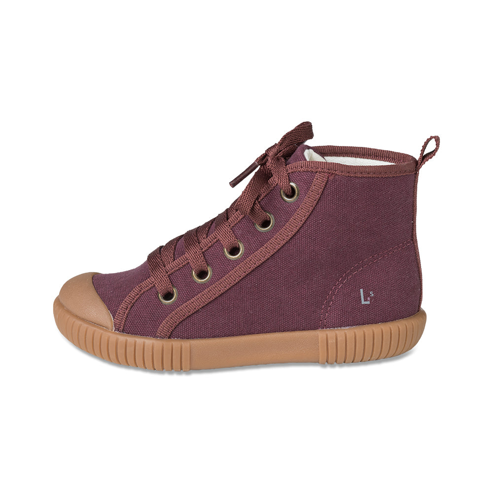 Tênis Cano Alto Tom Ameixa