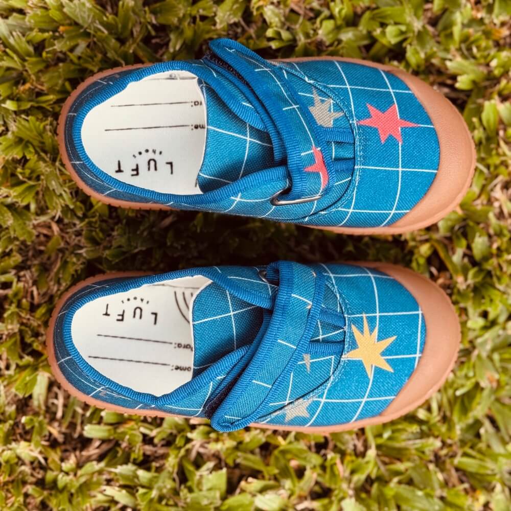 Tênis Cano Baixo Bento Céu Estrelado Azul