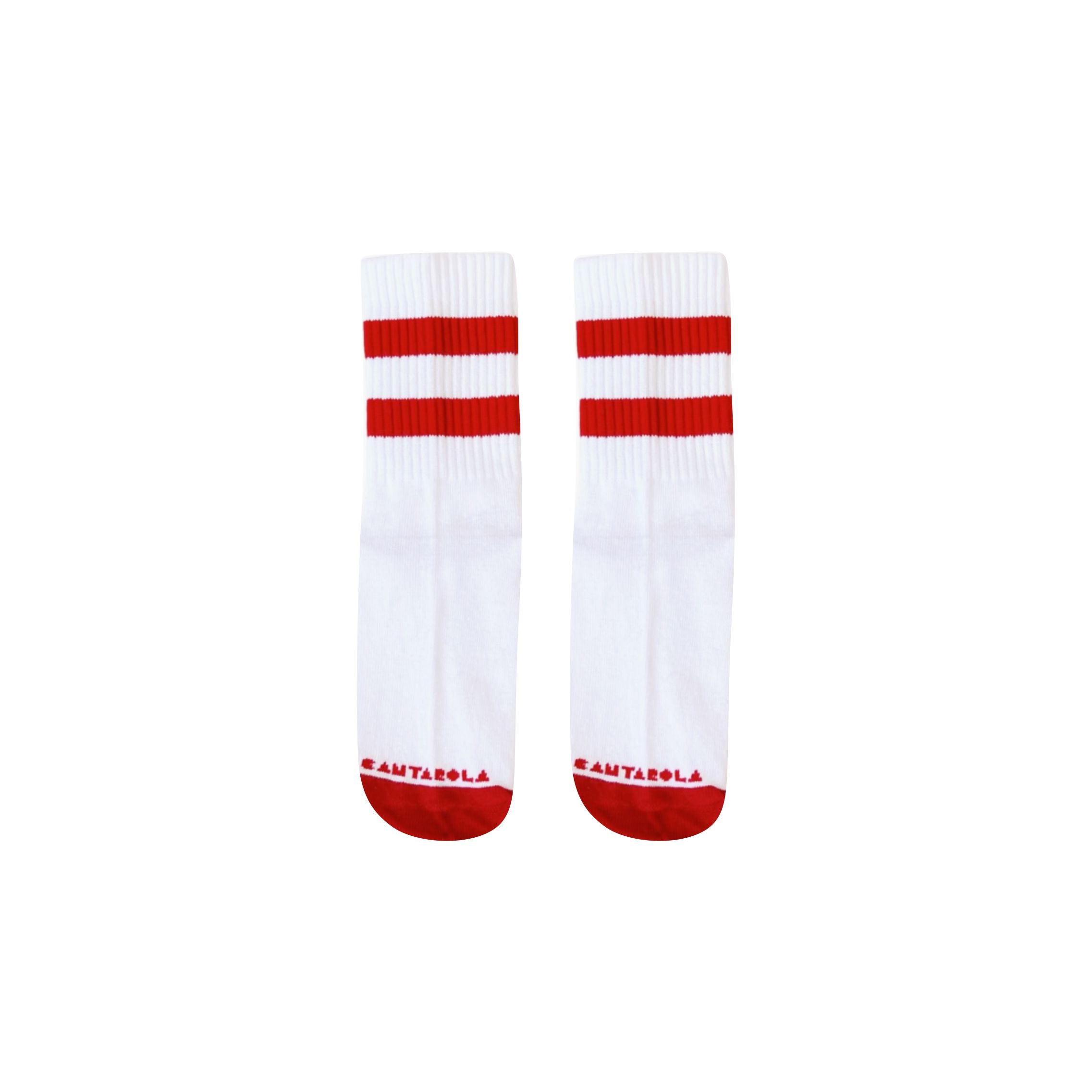 Meia Cantarola Soquete Sk8 Vermelho