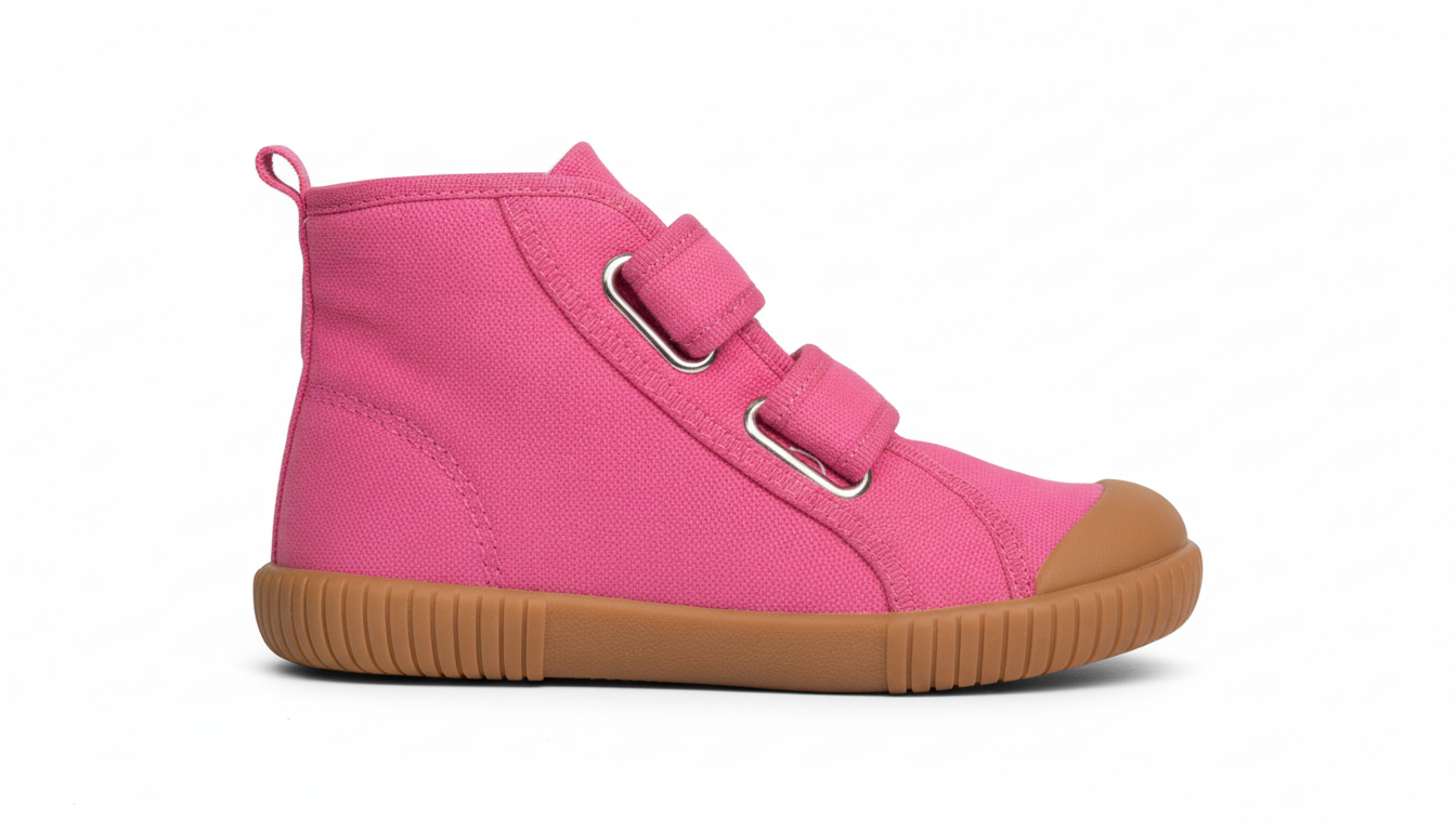 Tênis Cano Alto Luca Rosa Flor Sola Craft