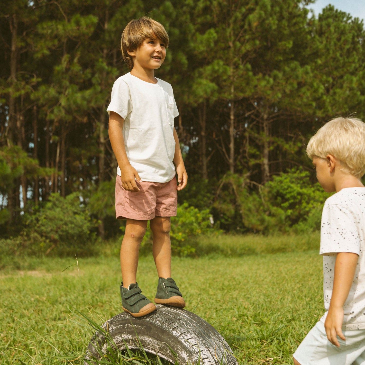Tênis Cano Alto Luca Verde Trevo Sola Craft