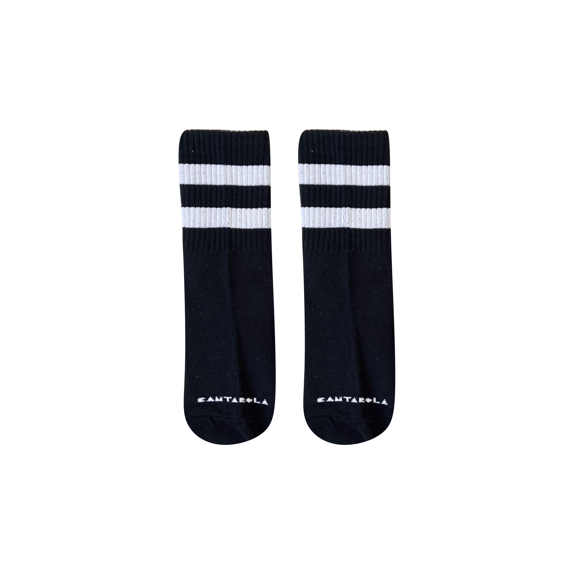 Meia Cantarola Soquete Sk8 Black