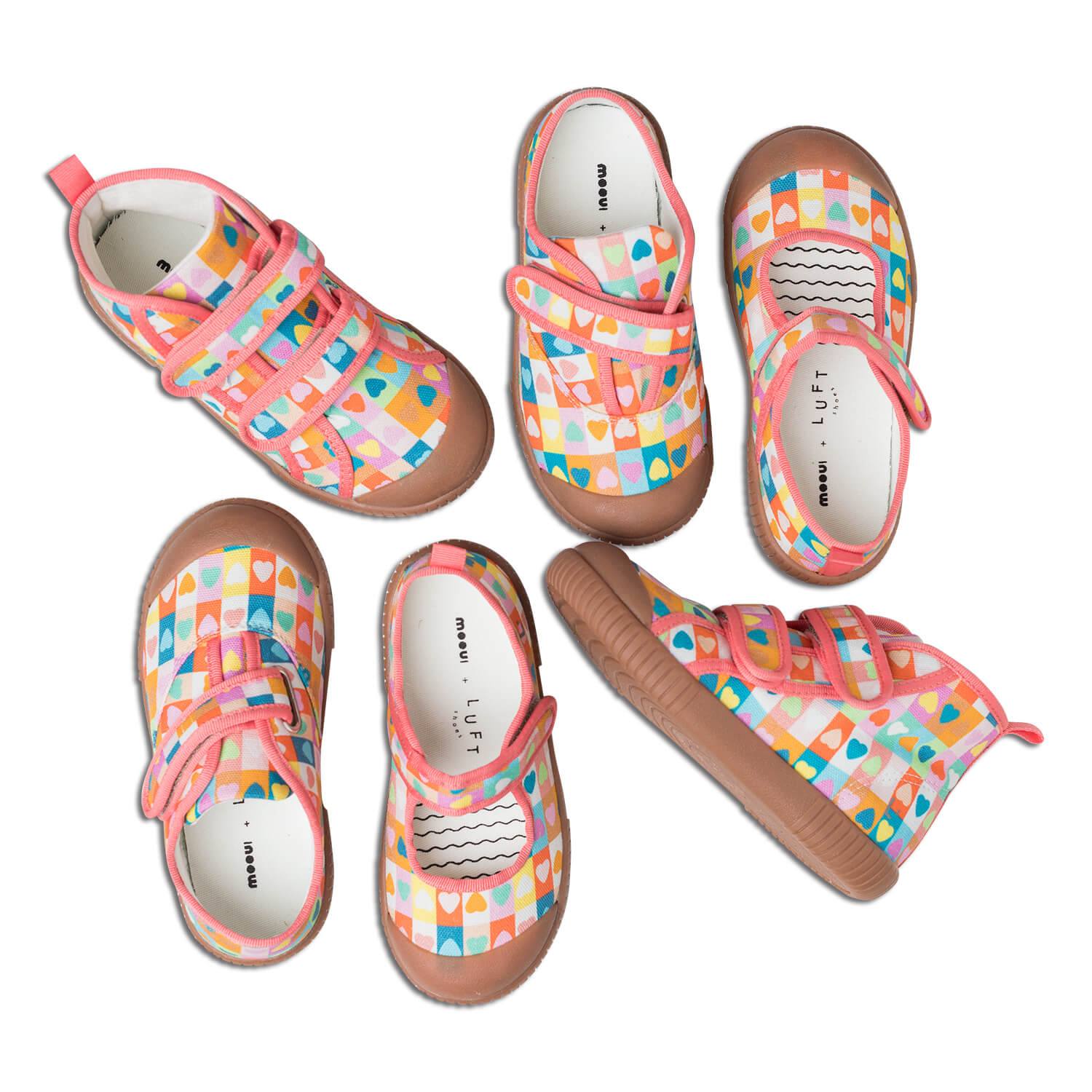 Sapatilha Isa Coração Emoldurado Collab MOOUI