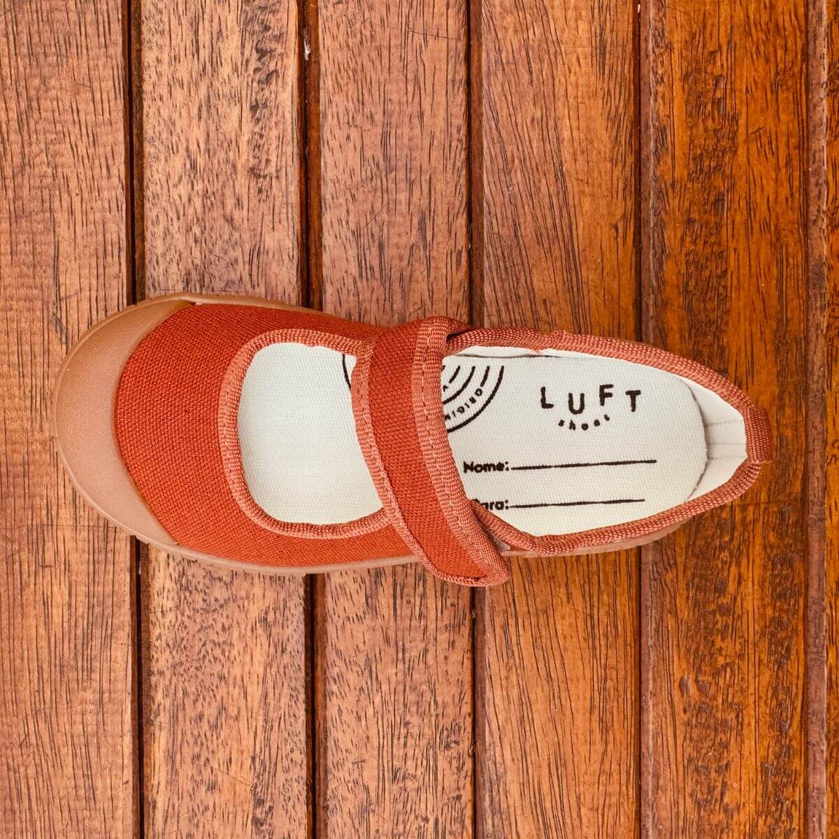 Sapatilha Isa Ferrugem Sola Craft