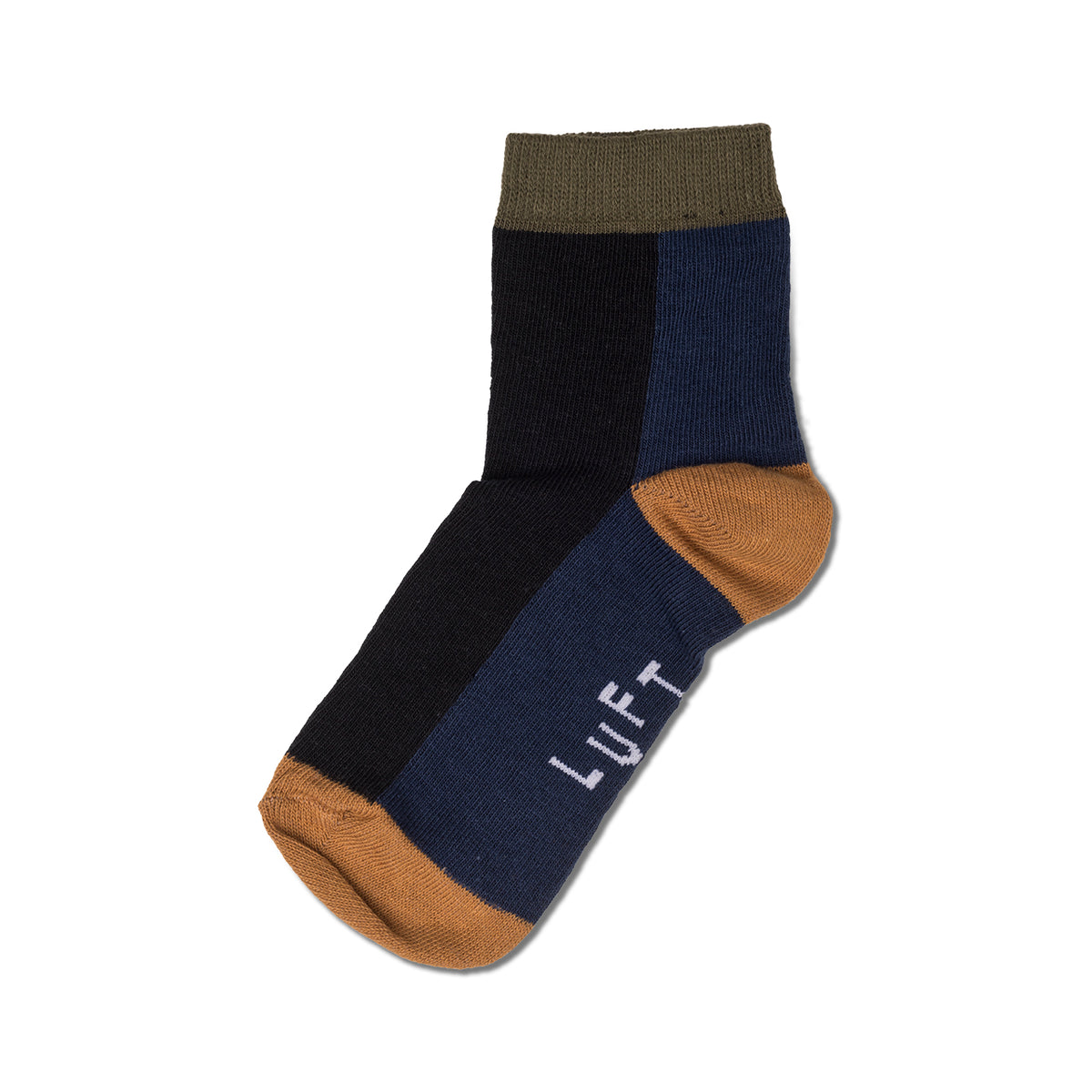 Meia Colorida Azul LUFT