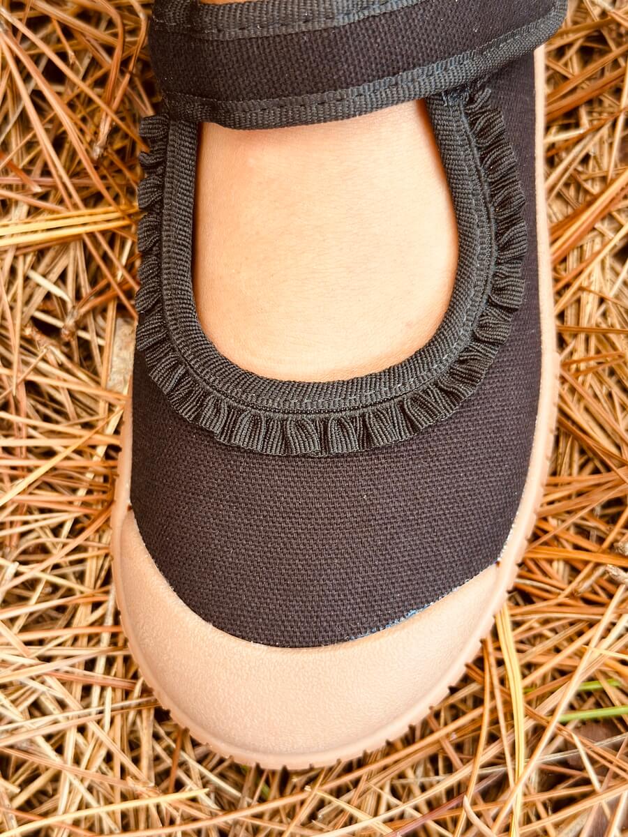 Sapatilha Alice Preto Carvão Sola Craft