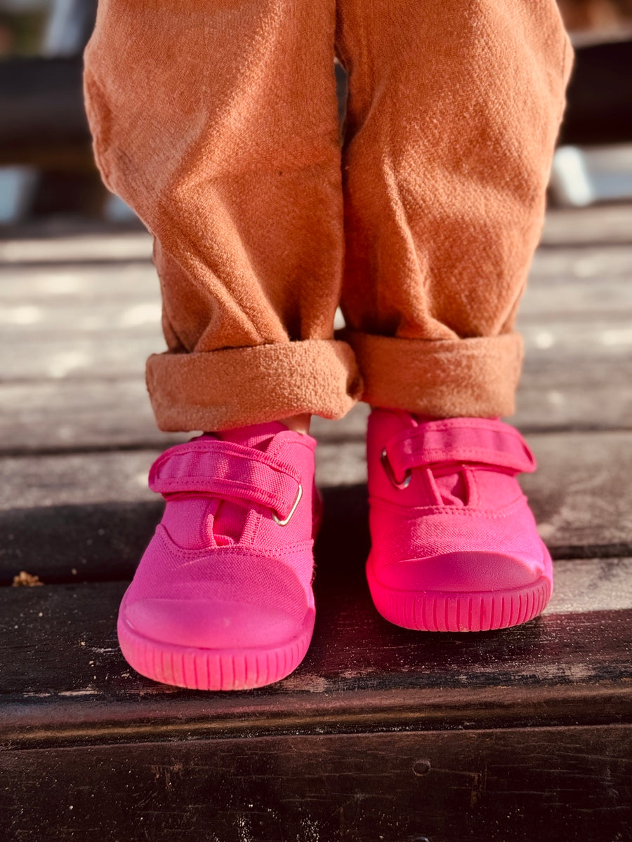 Tênis Cano Baixo Bento Rosa Flor Sola Rosa Flor