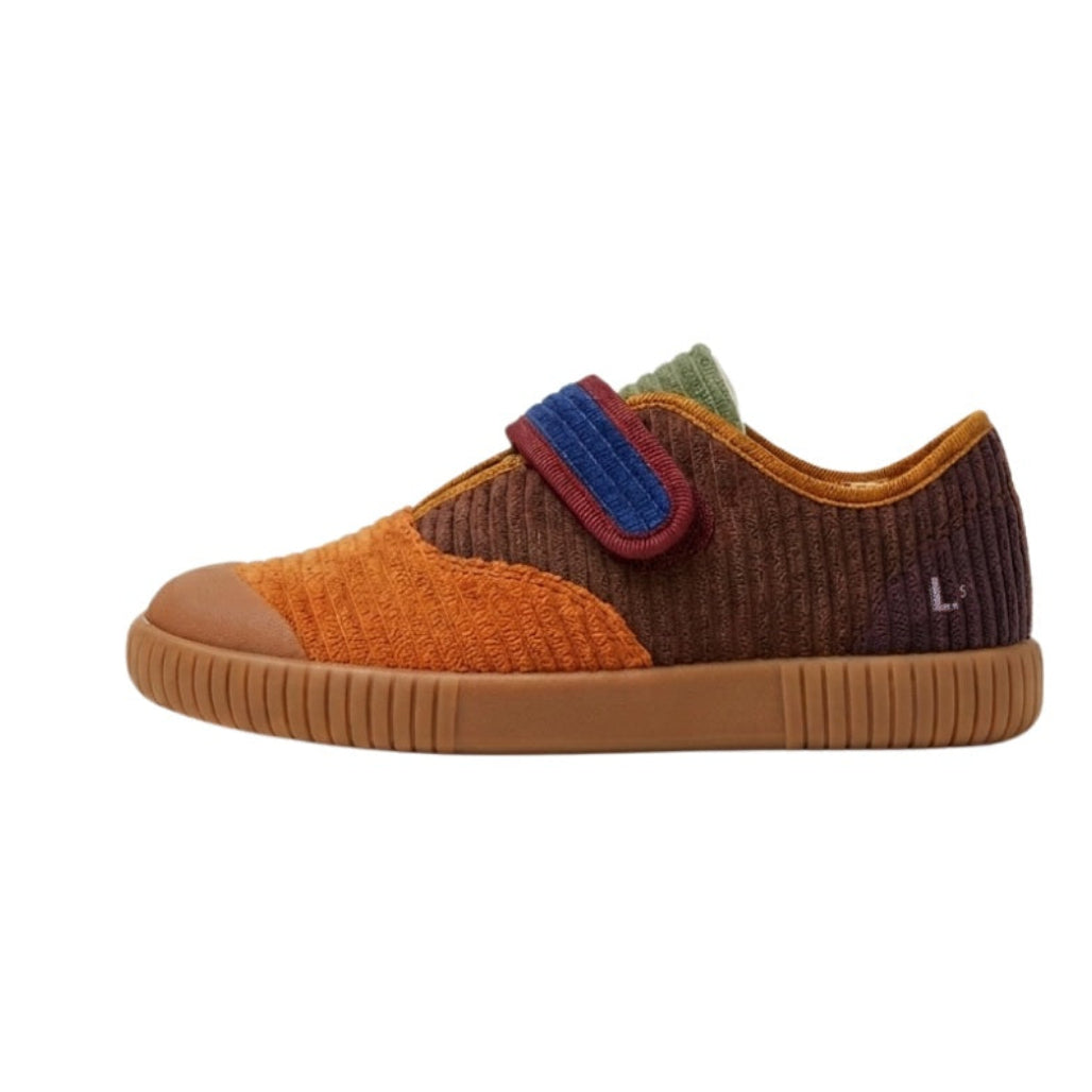 Tênis Cano Baixo Bento Veludo Tamarindo