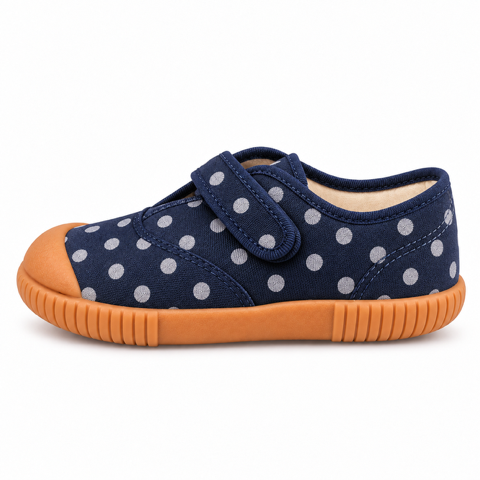 Tênis Cano Baixo Bento Jeans Bolinha Sola Craft