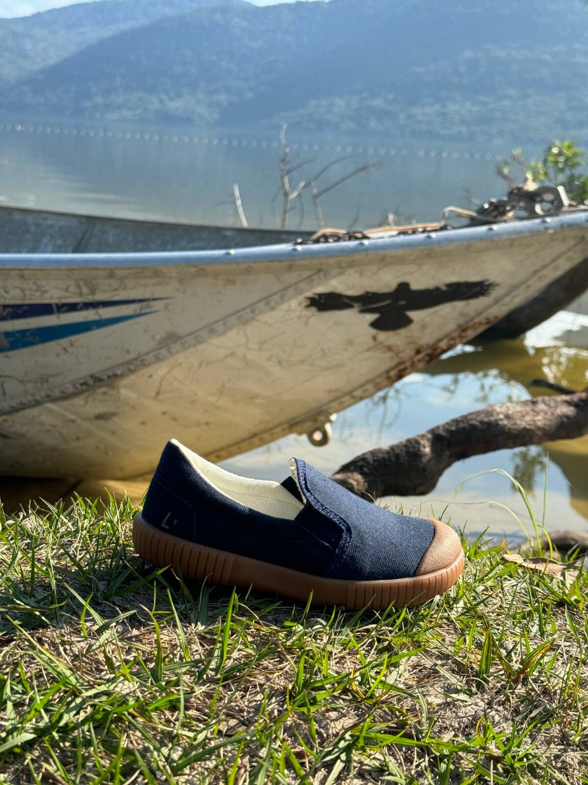 Tênis Iate Benben Azul Marino Sola Craft