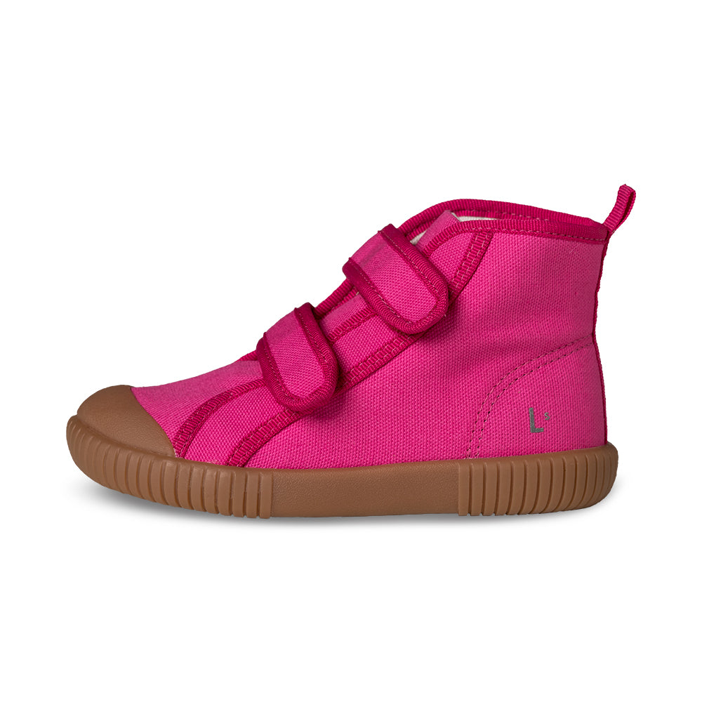 Tênis Cano Alto Luca Rosa Flor Sola Craft