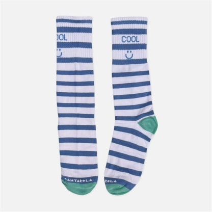 Meia Cantarola Cool Azul