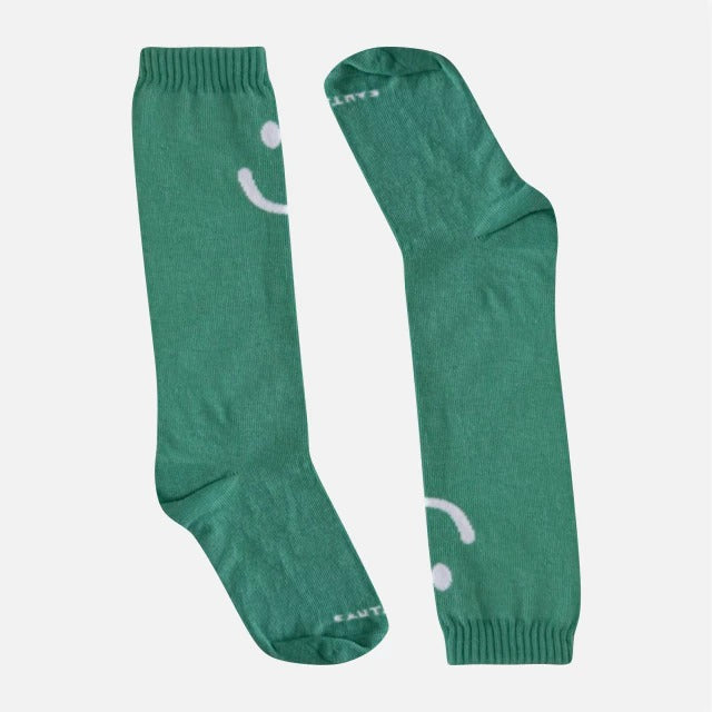 Meia Cantarola Felicidade Verde