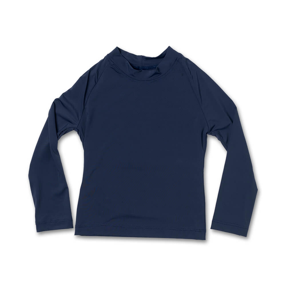 Camiseta UV Manga Longa Azul Marino