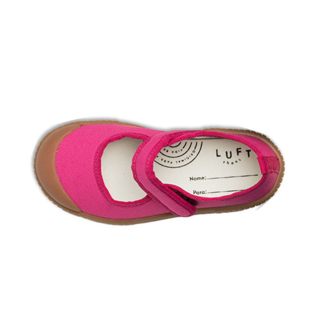 Sapatilha Isa Rosa Flor Sola Craft