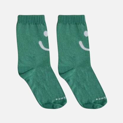 Meia Cantarola Soquete Felicidade Verde