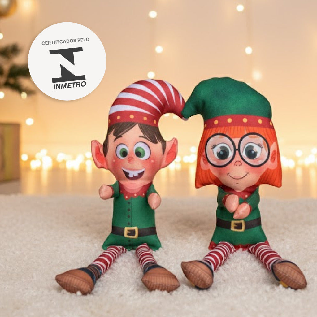 Kit Elfo e Calendário - Natal Encantado