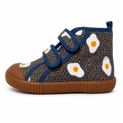 Tênis Cano Alto Luca Cuscuz com Ovo Collab Comidinhas da Diana Sola Craft