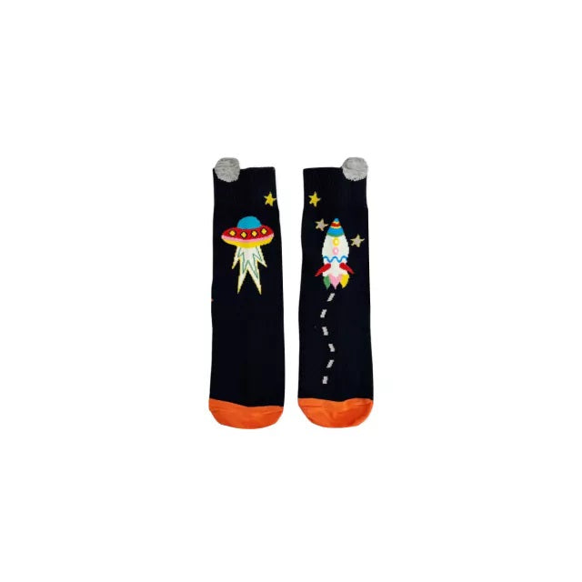 Meia Cantarola Soquete Rocket Espacial