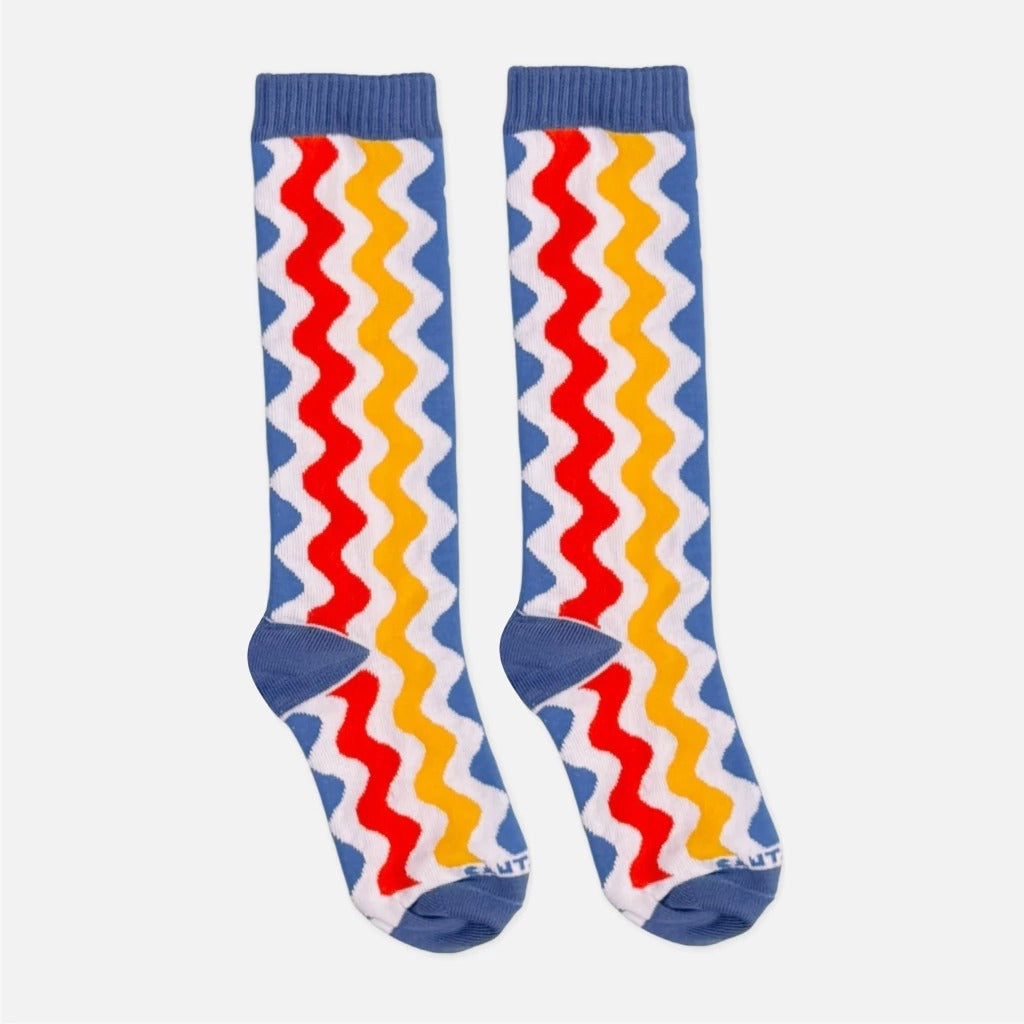 Meia Cantarola Zig Zag Pop