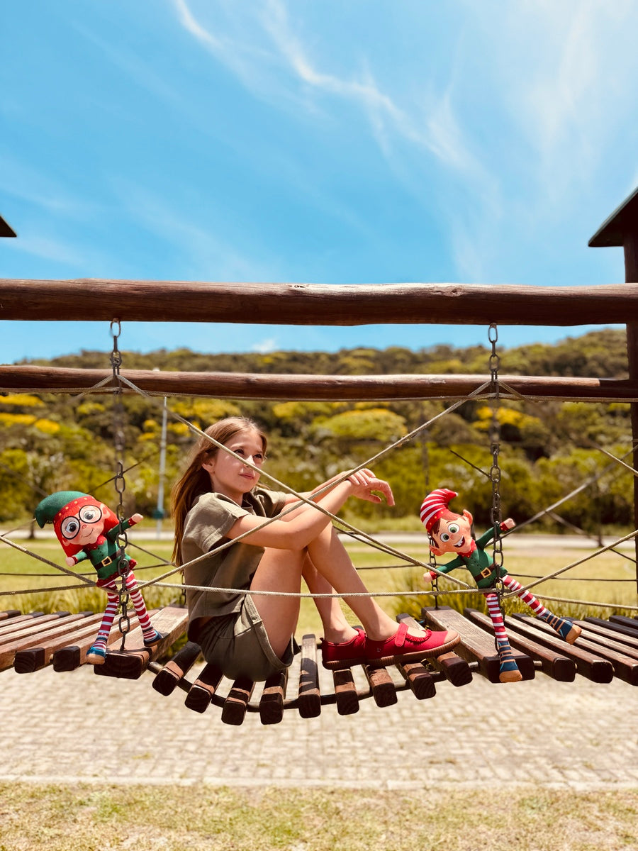 Sapatilha Alice Vermelho Joaninha Sola Craft