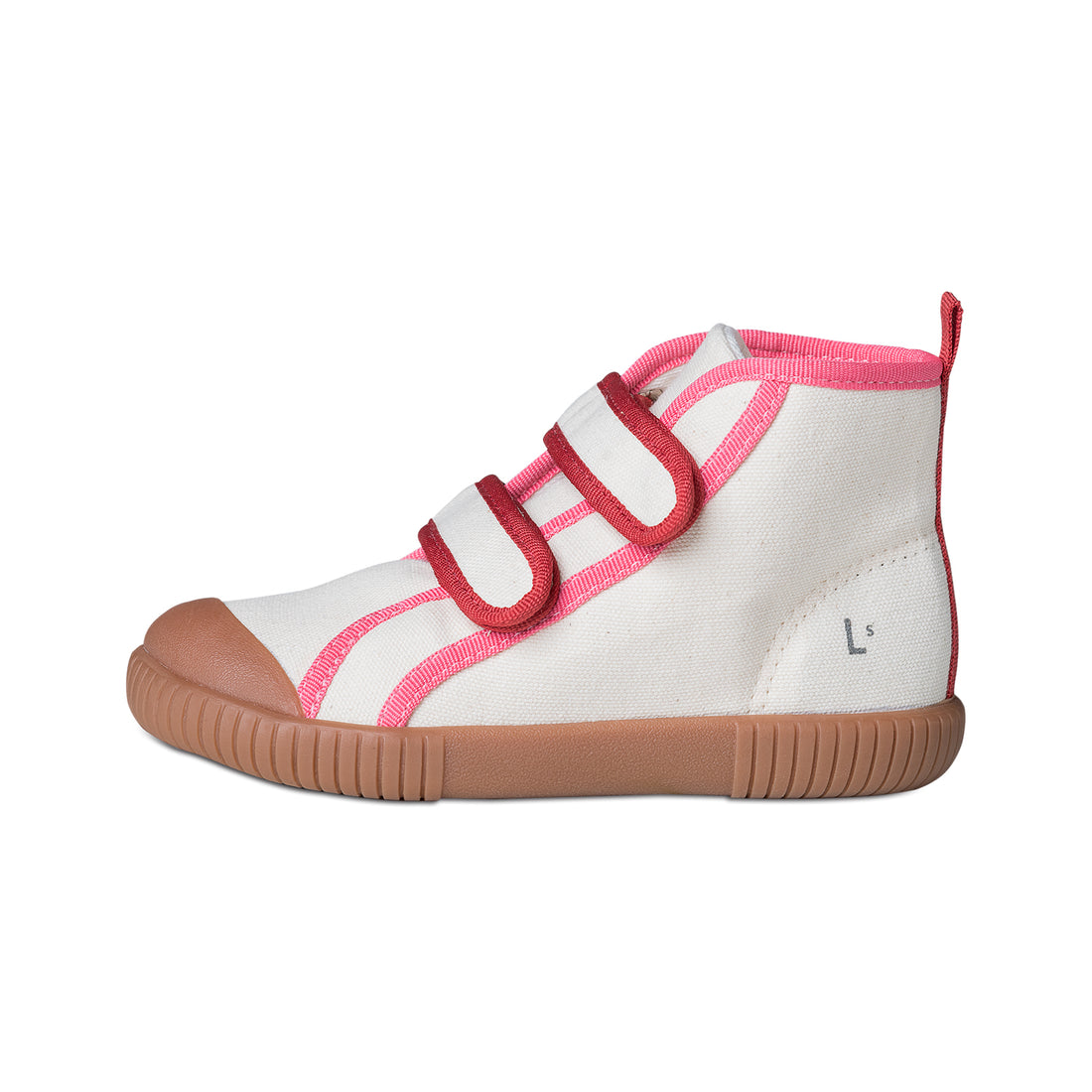 Tênis Cano Alto Luca Baunilha Rosa Sola Craft