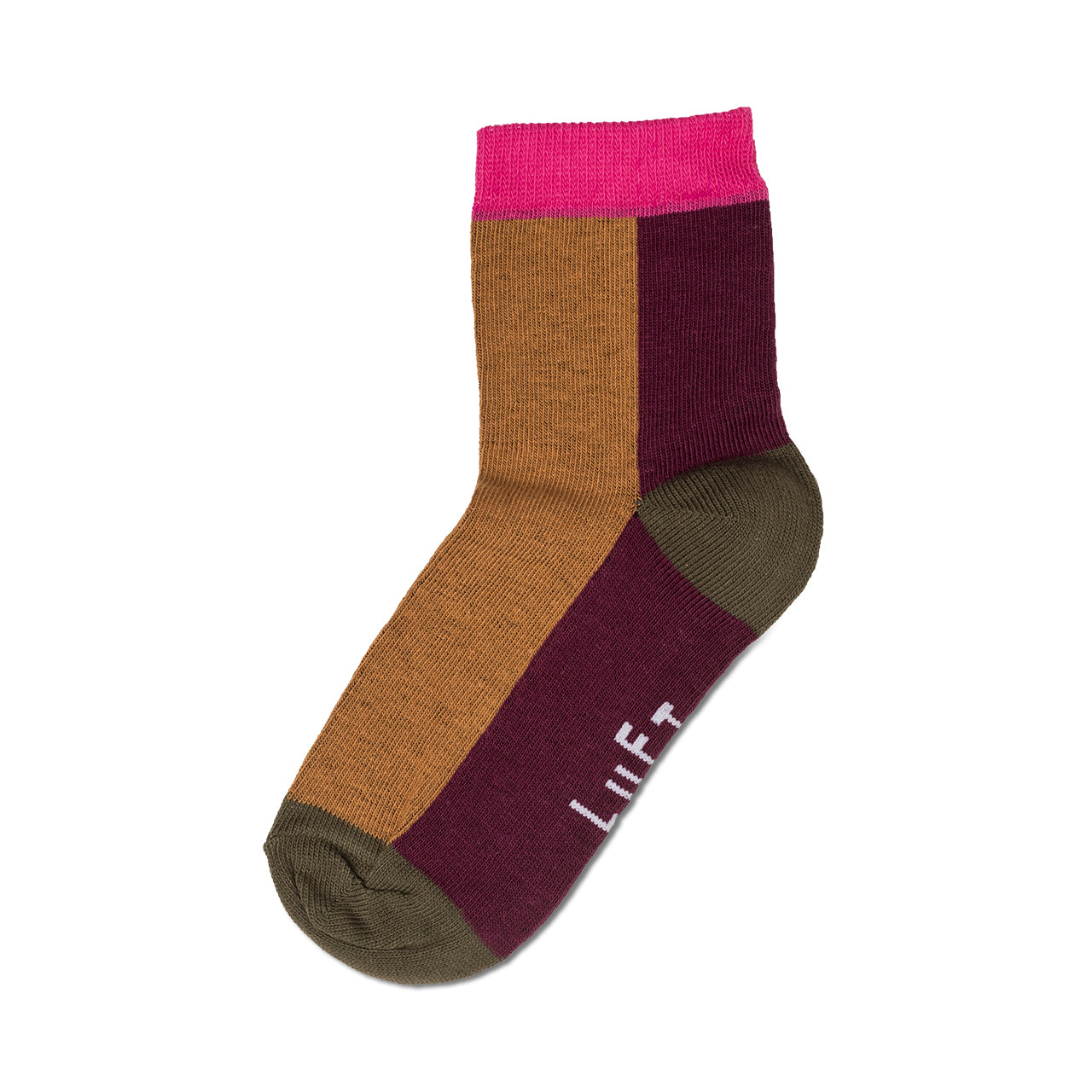 Meia Colorida Ameixa LUFT