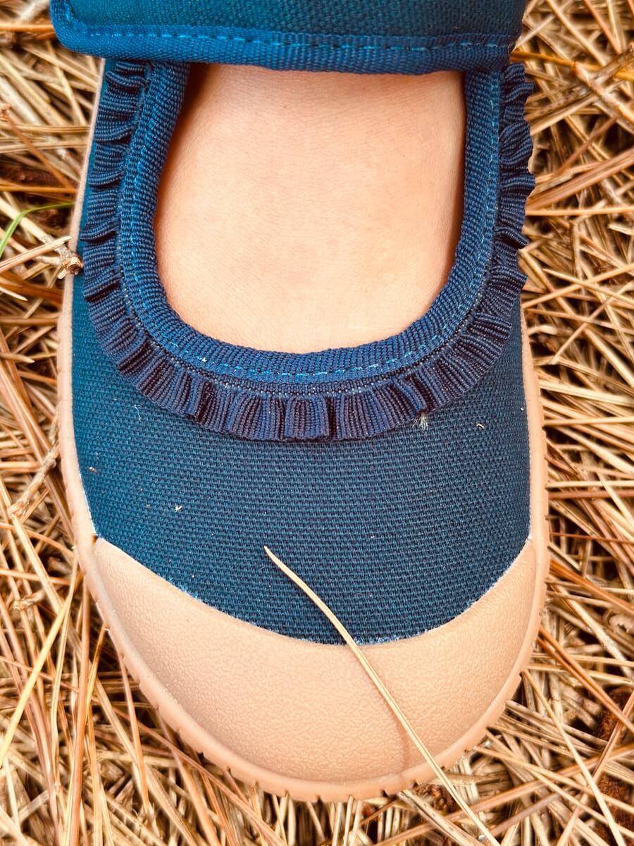 Sapatilha Alice Azul Marino Sola Craft
