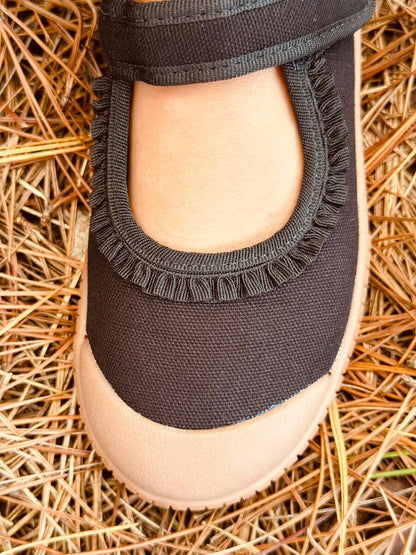 Sapatilha Alice Preto Carvão Sola Craft