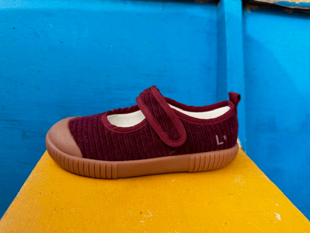 Sapatilha Isa Veludo Açaí