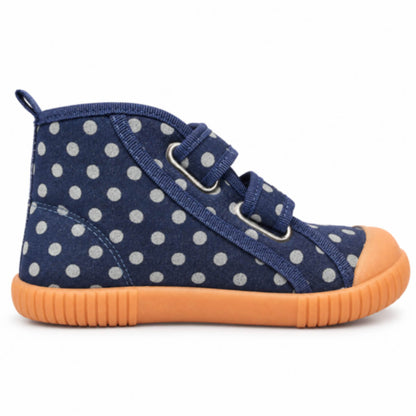 Tênis Cano Alto Luca Jeans Bolinha Sola Craft