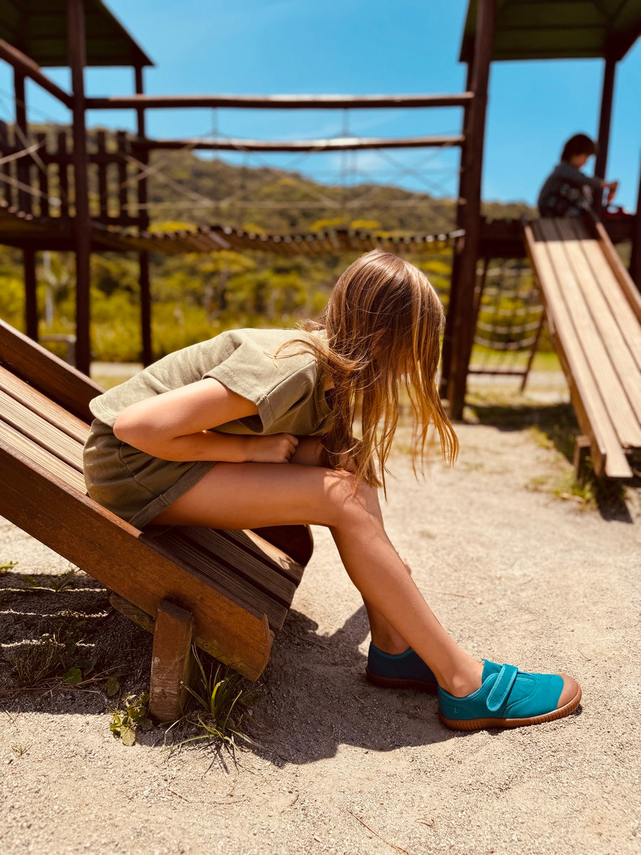 Tênis Cano Baixo Bento Azul Besouro