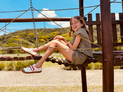 Tênis Cano Baixo Bento Baunilha Rosa Sola Craft