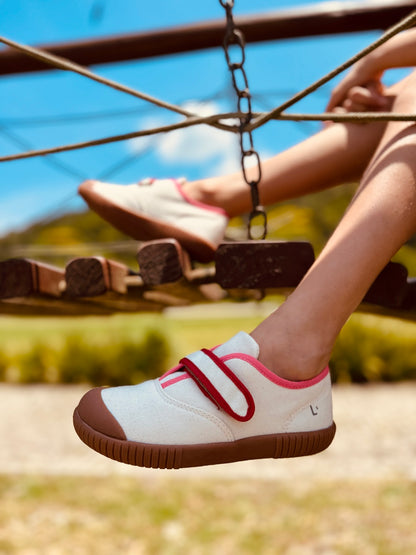 Tênis Cano Baixo Bento Baunilha Rosa Sola Craft